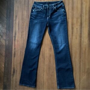 Silver Jeans Co. Avery Women's Deep Indigo  Slim Boot Cut